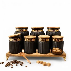 پاسماوری 7 پارچه با زیره چوبی